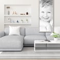 thumbnail image 4 of ArtToFrames 14" x 34" Bright Silver Picture Frame, 14x34 inch Silver Wood Poster Frame (WOM-4752), 4 of 8
