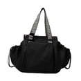 thumbnail image 2 of Bolsa de hombro para mujeres de mochila de mochila de mochila de mochila transformable para viajar en gimnasio Negro, 2 of 8