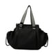 thumbnail image 2 of Bolso de hombro para mujeres Fashion Bolsa de cuna transformable para viajes de vacaciones de primavera Negro, 2 of 8