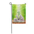 thumbnail image 1 of POGLIP Green Wisdom Magic Book Knowledge Growth Tree Nature Plant Science Ecology Garden Flag Decorative Flag House Banner 28x40 inch, 1 of 1