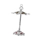 thumbnail image 2 of Estante para almacenar copas de vino,Portavasos de vino Organizador de vino de encimera,Elegante soporte para copas de vino de aleación de zinc para cocina,Estante de Plata B, 2 of 8