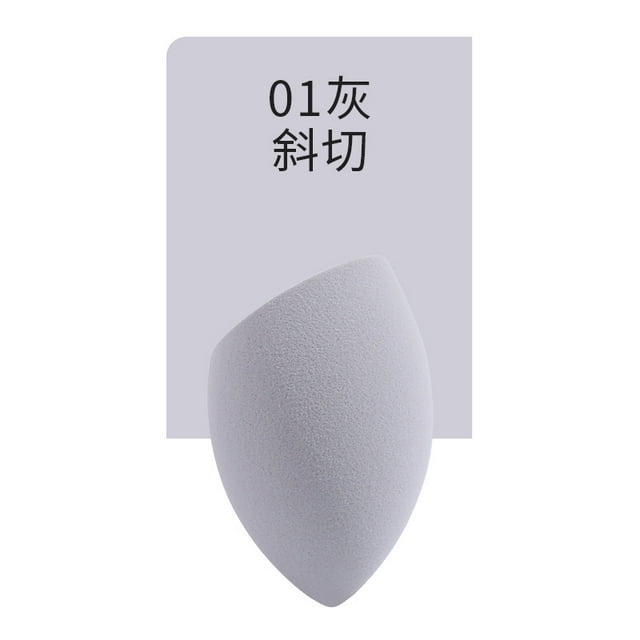 3pcs individually wrapped makeup egg water drop gourd diagonally cut makeup egg
