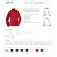 thumbnail image 2 of Sudadera SPORT-TEK 1/4-zip sudadera, rosa rosado l Sport-Tek Chaqueta, 2 of 2