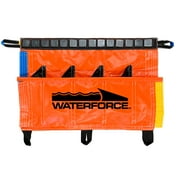 Quick Dam Water Force Portable Water Dam That Rises with the Flow of Water, 6in Height x 17ft Length