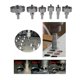 thumbnail image 2 of 6 brocas de sierra de corona para herramientas eléctricas, accesorios manuales de carburo cementado de gran tamaño para hierro, 2 of 9