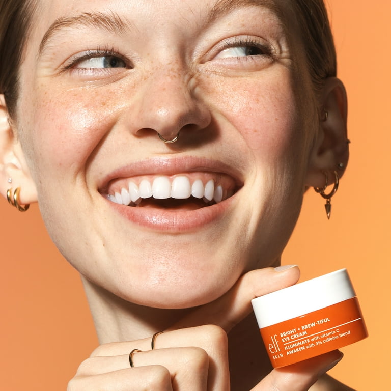 e.l.f. SKIN Bright + Brew-tiful Eye Cream - Walmart.com