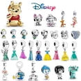 thumbnail image 2 of Disney dibujos animados 925 plata esterlina Winnie The Pooh Stitch encanto colgante Fit Pandora pulsera Original mujer joyería regalo Dengxun unisex, 2 of 2