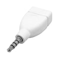 thumbnail image 1 of 3.5mm Adapter USB Female to jack to USB adapter 3.5mm Male Converter Portable Car AUX Audio Jack Adapter Accessory, 1 of 8