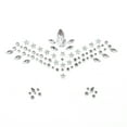 thumbnail image 3 of Unique Bargains 1 Pc Eye-catching Rhinestone Stickers for Concert White, 3 of 5