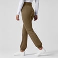 thumbnail image 4 of Qingpeng Womens High Waisted Yoga Jogger Pants Stretch Cuffed Trousers Breathable Gym Running Daily Sports Pants with Side Pockets, 4 of 7