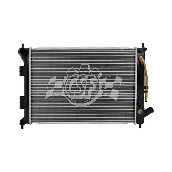 CSF 3538 1 Row Plastic Tank Aluminum Core Radiator