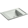 thumbnail image 1 of Kohler K-2838 Ledges 13" Cast Iron Undermount Bathroom Sink - Sea Salt, 1 of 7
