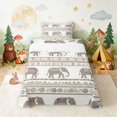 thumbnail image 2 of Erosebridal Elephant Twin Sheets for Boys Girls, Boho Stripes Bedding, 3-Piece 1 Flat Sheet 1 Fitted Sheet and 1 Pillowcase, 2 of 6