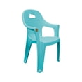 thumbnail image 5 of Kit Mesa Cuadrada KIDDO con 4 Sillas tipo Rattan Azul, 5 of 5