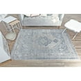 thumbnail image 3 of Rugs America Emali EA10A Greywash Vintage Farmhouse Gray Area Rug, 5'x7', 3 of 5