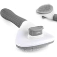 thumbnail image 1 of HAYAN Self-Cleaning Slicker Brush With Release Button, Dog Shedding Grooming Tool, Cat Comb Pet Massage for Long or Short Hair, Removes Tangles & Loose Fur, 1 of 1