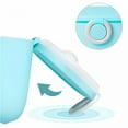 thumbnail image 3 of ACDANC 2026 New Baby Formula Dispenser,Portable Milk Powder Dispenser Container with Carry Handle and Scoop for Travel Outdoor Activities with Baby Infant,8.8Oz,0.55Lb,250G(Blue-1 Pack), 3 of 7