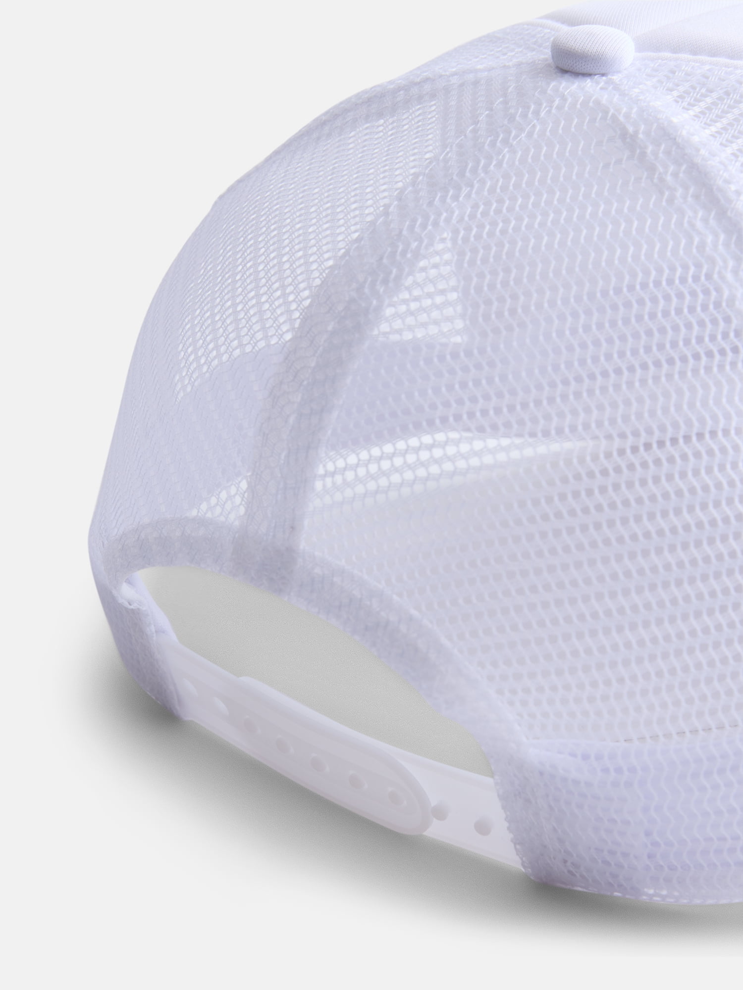 No Boundaries Foam Front Mesh Back- All White
