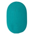 thumbnail image 2 of PO56R024X048 Port Royale - Turquoise 2x4 Rug, 100% Polypropylene - Oval., 2 of 5