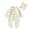Beige, variant on Splozh Baby Newborn Boy Knitted Sweater Baby Girl Boy Cotton Knitted Sweater Romper Jumpsuit Outfits Hat Set Khaki,3-6 Months