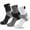 Style 1, variant on 3 Pairs Mens Athletic Socks Performance Thick Cushioned Basketball Training Compression Quarter Crew Socks