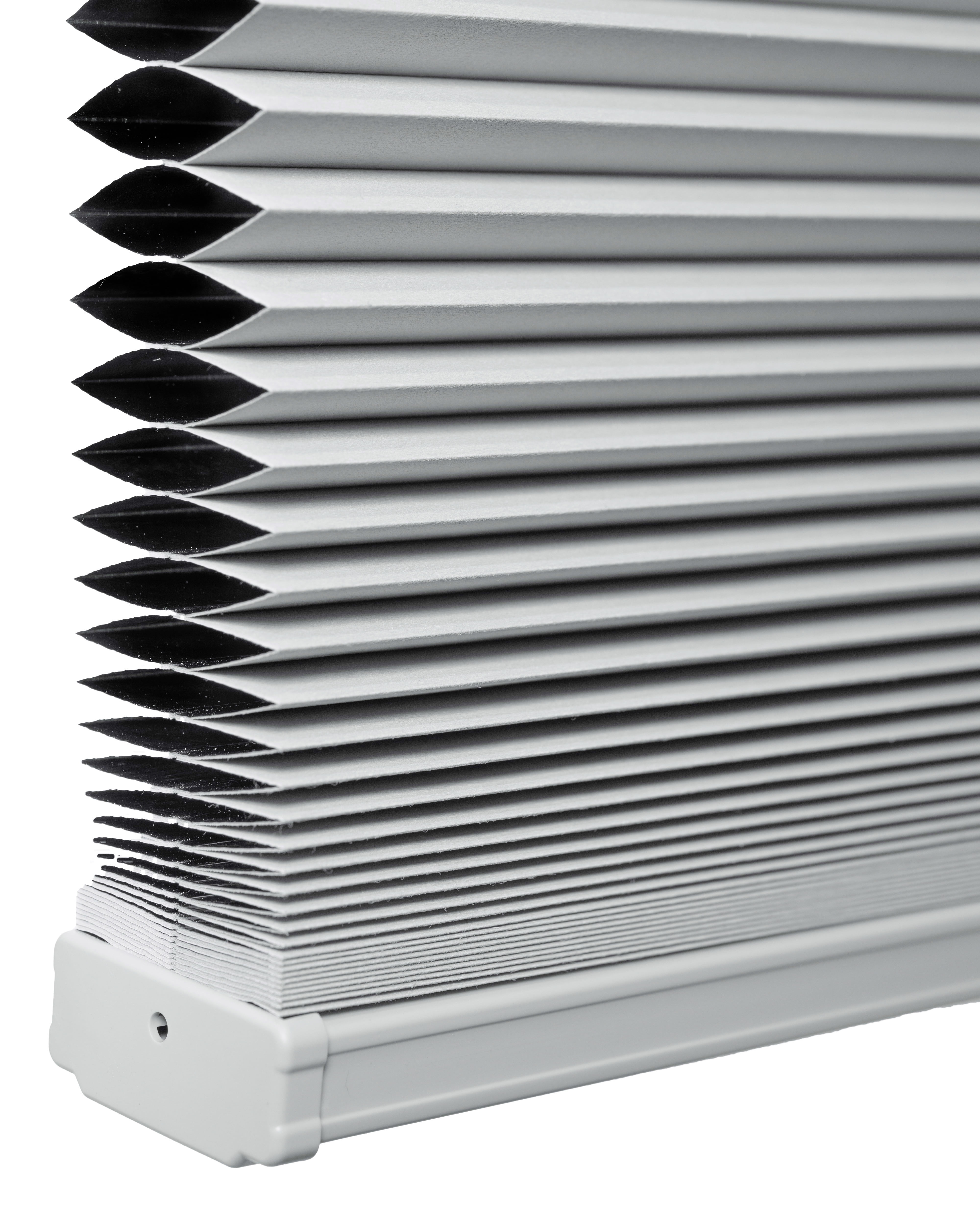Chicology Cordless Cellular Shade Blackout, Light Grey 26.25"W x 48"H