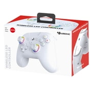 Subsonic – Wireless controller for Switch and Switch Oled – Wireless gamepad controller with LED, vibrations ant 6 axis gyro - White