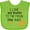 Apple Green, variant on Inktastic I Love My Poppi to the Moon and Back Boys or Girls Baby Bib