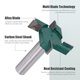 thumbnail image 4 of Broca de Enrutador de superficie CNC Spightboard, 2 Pulgadas de Corte de DiáMetro Incisivo 4 Flautas CNC Spotacing Surfacing Router Bit para grooving, 4 of 7