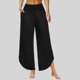 thumbnail image 3 of Pantalones de yoga para mujer, pantalones casuales de cintura media y pierna ancha para mujer, pantalones de cintura media y pierna ancha para mujer, funcionalidad versátil, 3 of 6