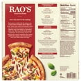 thumbnail image 3 of Rao's Made for Home Fire Roasted Vegetable Frozen Pizza, 20.6 oz Box, 3 of 7