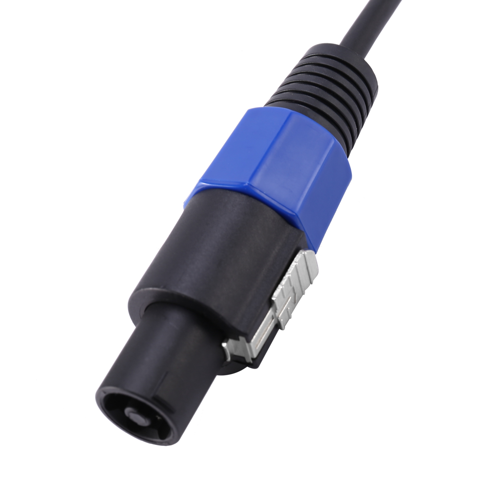 2 Pack 50 Ft Speakon to 1/4 Inch Male Speaker Cables 12 Gauge AWG Wire Audio Amplifier Connection Cord 6.35mm DJ/PA Speaker Cable Wire with Twist Lock