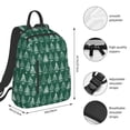 thumbnail image 4 of Balery Christmas Trees Lightweight Backpack for Men and Women - Durable and Water-Resistant, Ideal for School, Work, Travel, and Everyday Use, 4 of 9