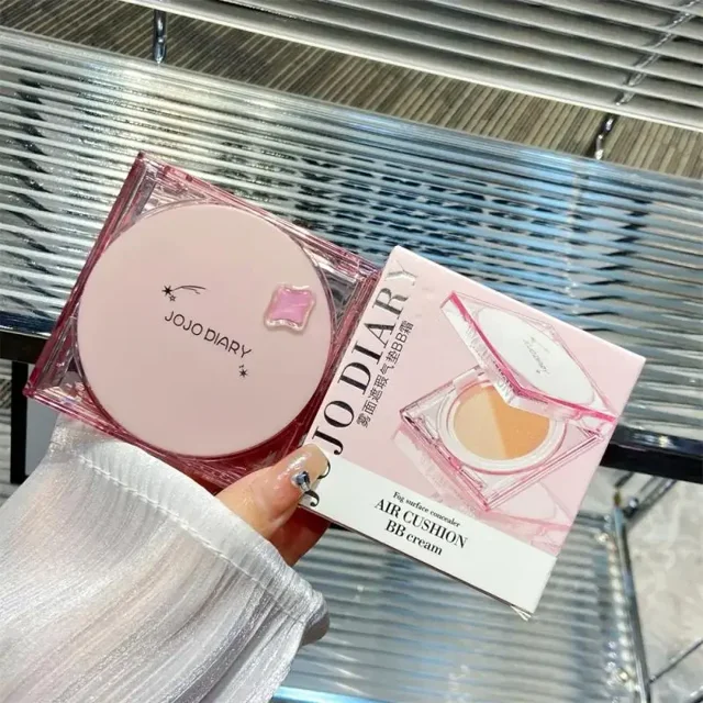 Heallor-Base de cojín de aire, crema BB, pasta mágica correctora, control de aceite de larga duración, impermeable, hidratante, maquillaje Cos, 1/2 piezas