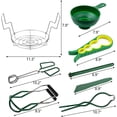 thumbnail image 2 of 8 Pieces Canning Kits,Stainless Steel Canning Supplies Starter Kit for Beginners,Multifunctional Canning Rack Canning Essentials Tools Set for Wide and Regular Mason Jars Home Canning Jars, 2 of 8