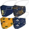 Utah Jazz Fanatics Branded Adult Variety Face Covering 4-Pack