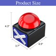 thumbnail image 2 of Game Answer Buzzer BEAN LIEVE Game Buzzer con luces y sonido, 2 of 6
