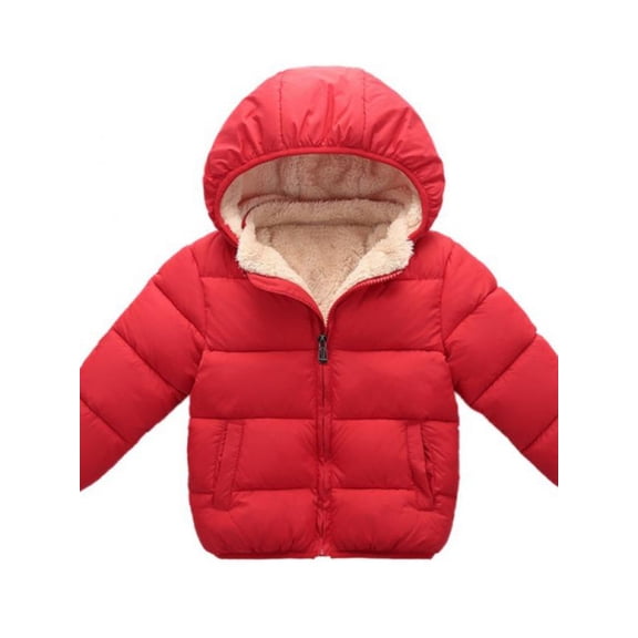 Naturalour Winter Coats for Kids with Hoods(Padded)Light Puffer Jacket for Baby Boys Girls,Toddlers