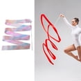 thumbnail image 3 of Meileang 2Pcs Gymnastics Ribbons with Wand Strong Sparkling Soft Smooth Long Ribbon Training 2/4m Artistic Dancing Twirling Stick Streamers Children Toy, 3 of 8
