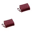 thumbnail image 1 of Minnieouse Cartera de moda para mujer, carteras de lujo con múltiples ranuras, cartera portátil de cuero para dinero en efectivo, monedero con cremallera, Rojo 2piezas Minnieouse CBP442056, 1 of 6