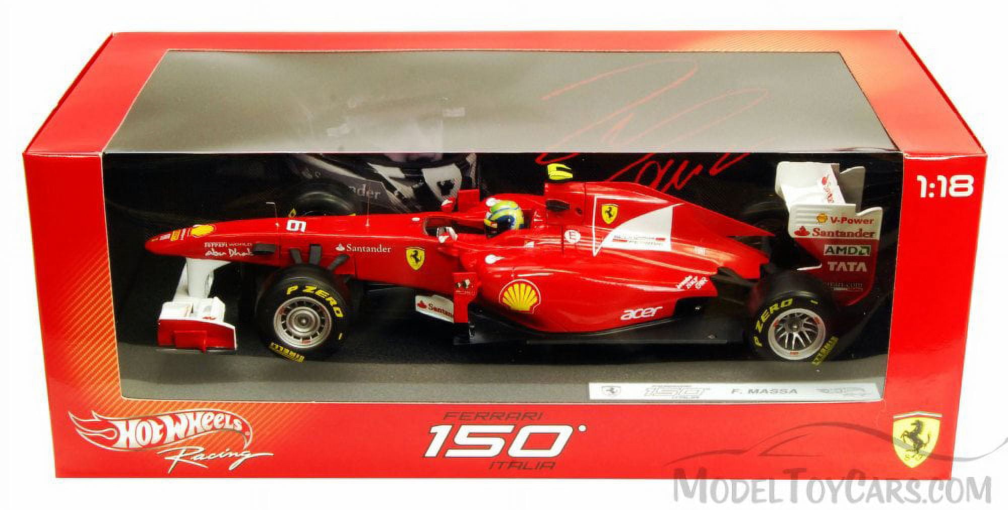 Ferrari 150 Italia #6 Felipe Massa F1 Formula One (2011) 1/18