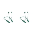 thumbnail image 3 of Bearachild ABS auricular cuello colgante impermeable reemplazo inalámbrico digital deporte juego auriculares regalo de cumpleaños verde oscuro Verde oscuro 2Conjunto, 3 of 6