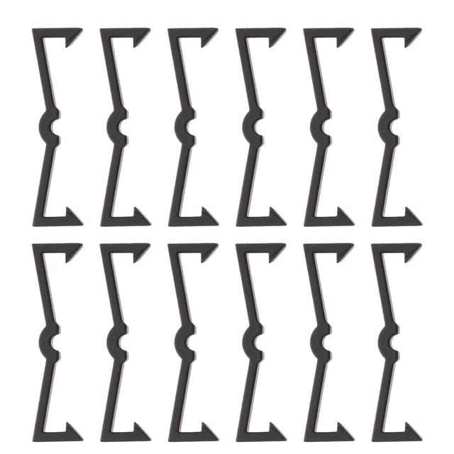 OULII 200pcs Pegboard Hook Fixer Plastic for Preventing Sliding or Falling in Workshop Use