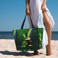 thumbnail image 6 of Balery St. Patrick's Day4 Beach Travel Bag - Water-Resistant, Large Capacity Lightweight Tote with 7 Pockets for Women and Men - Perfect for Beach, Pool, Gym, and Travel, 6 of 7