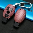 thumbnail image 6 of Car Key Case Cover Key Bag For Mercedes Benz A B C S Class AMG CLA GLC GLA W221 W205 W176 W204 Holder Shell Accessories Keychain, 6 of 9