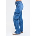 thumbnail image 3 of Women's Straight Cargo Jeans, 3 of 18
