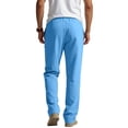 thumbnail image 5 of Hurxie Men's Hiking Pants Lightweight, Quick-Dry Moisture Wicking Outdoor Pants Sky Blue,L, 5 of 7