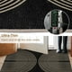 thumbnail image 4 of Alfombra Rugalia Easy Yute para interiores y exteriores, 160 x 200 cm, color negro, 4 of 7