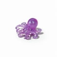 thumbnail image 2 of Squishy Octopus Toy with Glitter and Pearl Decorations, Purple, for Relief, Squeeze Toy, 2 of 3