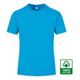 thumbnail image 2 of 180G 100%cotton Solid Color Men's T-shirt For Summer Outdoor, Casual Male Clothing, Gift For Men, 2 of 9